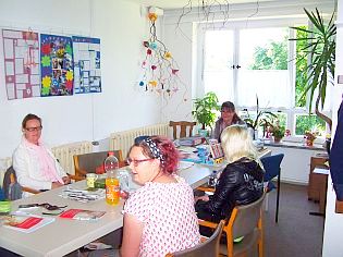 Tagesbesprechung in Wittstock Tagesbesprechung in Wittstock